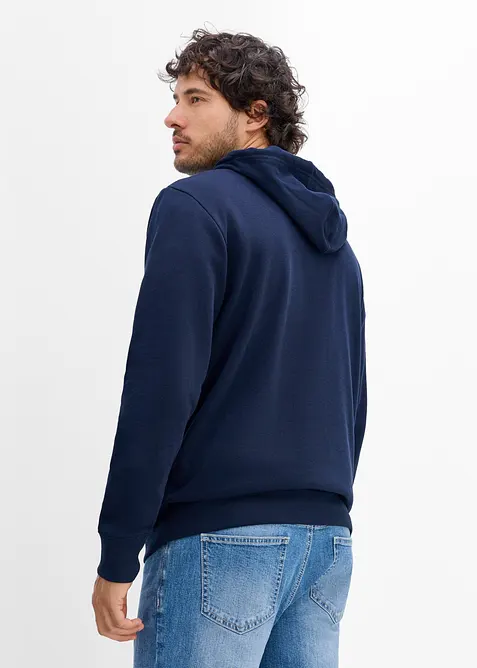 Felpa regular fit con cappuccio, bonprix
