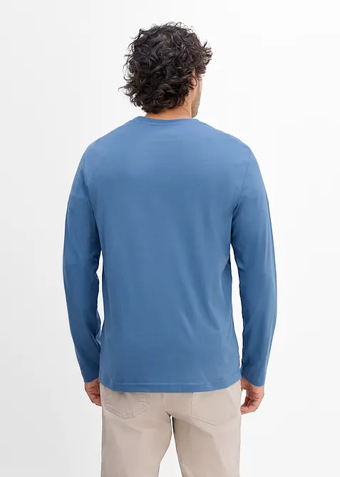 Maglia a maniche lunghe in puro cotone biologico, bonprix