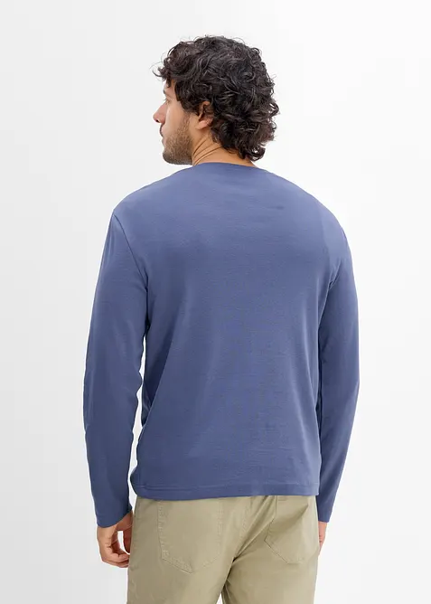 Maglia serafino a maniche lunghe (pacco da 2), bonprix
