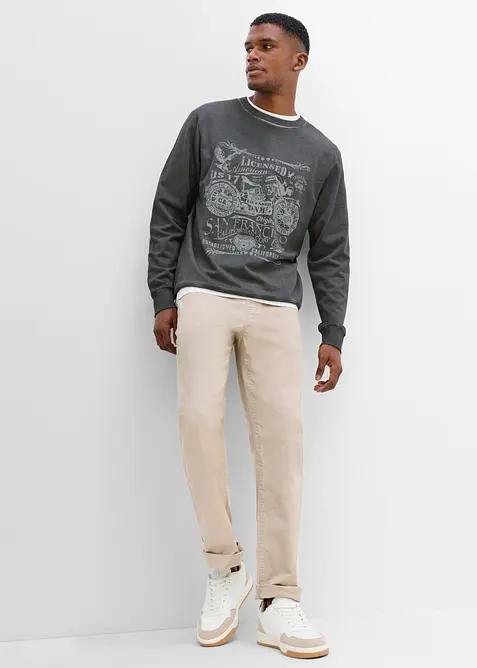 Felpa in puro cotone, bonprix