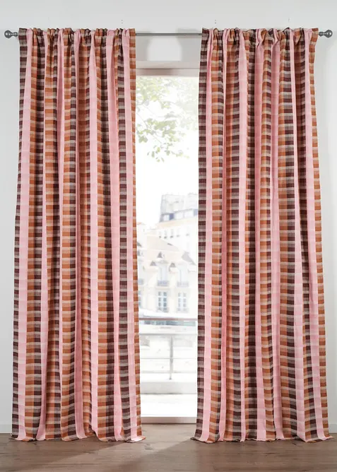 Tenda jacquard in cotone biologico (pacco da 1), bonprix
