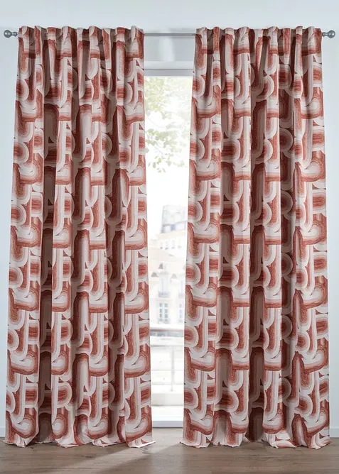 Tenda semioscurante in fantasia (pacco da 1), bonprix