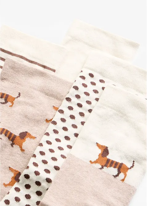 Calzini con cotone biologico (pacco da 5 paia), bonprix