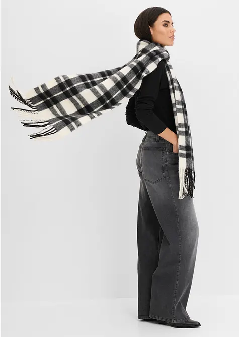 Sciarpa a quadri XXL, bonprix