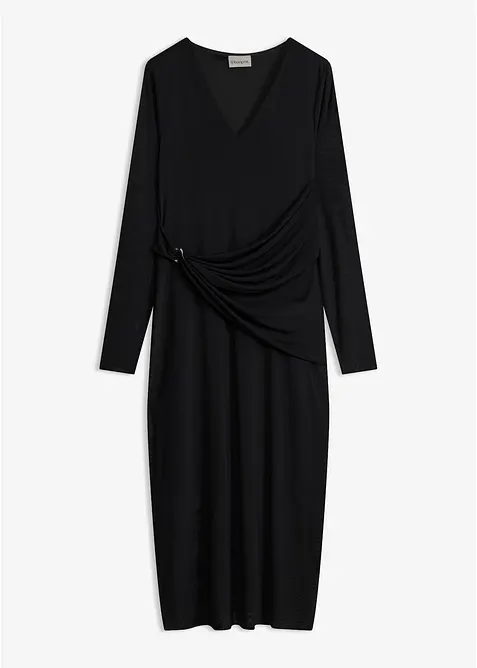 Abito di jersey sciancrato, bonprix