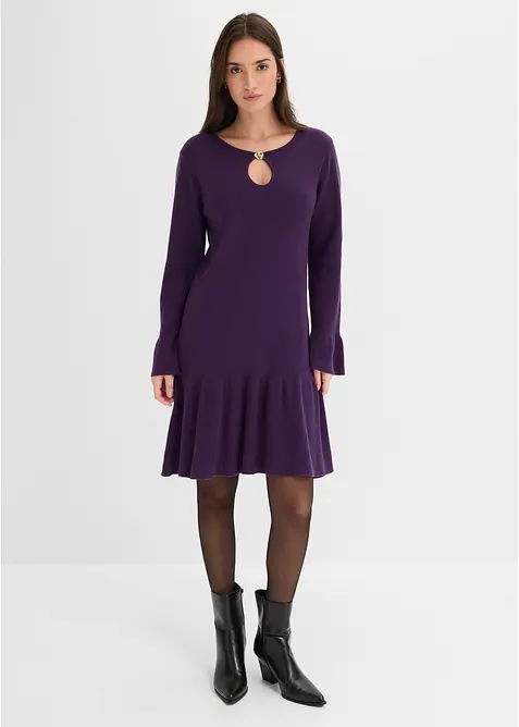 Abito in maglia di misto viscosa, bonprix