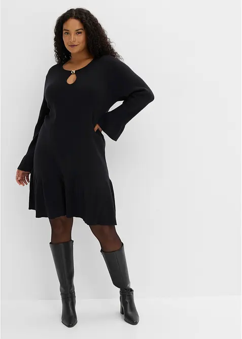 Abito in maglia di misto viscosa, bonprix