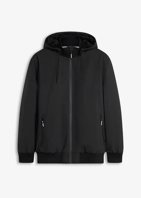 Bomber invernale impermeabile con caldo e morbido pile effetto peluche., bonprix