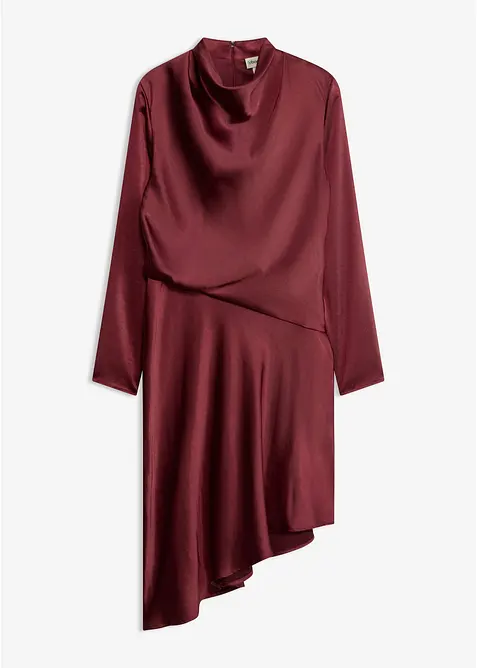 Abito midi in satin, bonprix