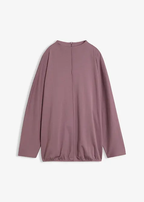 Maglia a maniche lunghe in cotone biologico pesante, bonprix