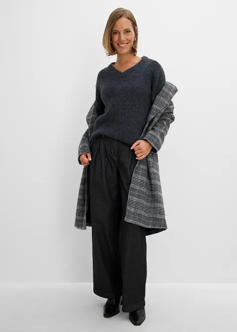 Maglione con percentuale di lana, bonprix