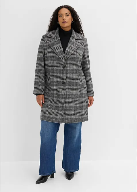 Cappotto da mezza stagione in simil lana, bonprix