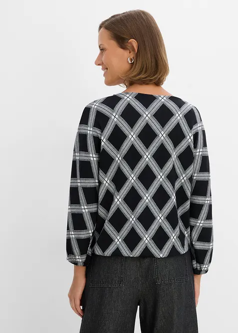 Maglione in misto viscosa fine, bonprix