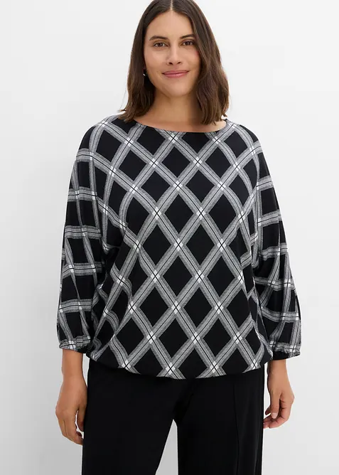 Maglione in misto viscosa fine, bonprix