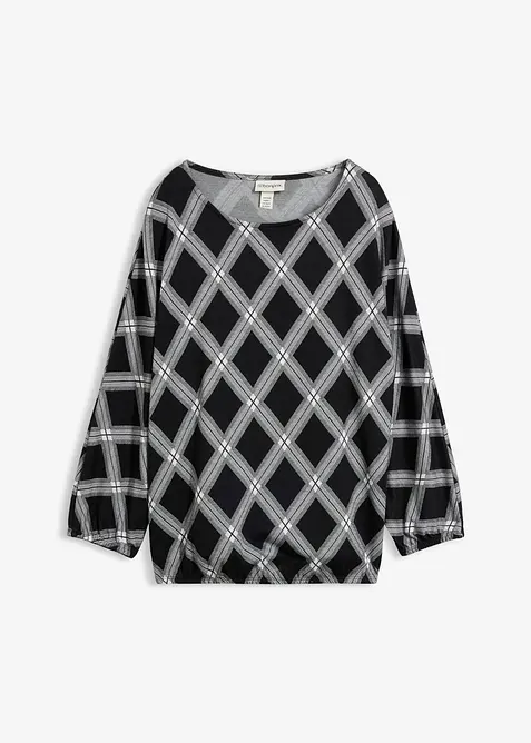 Maglione in misto viscosa fine, bonprix