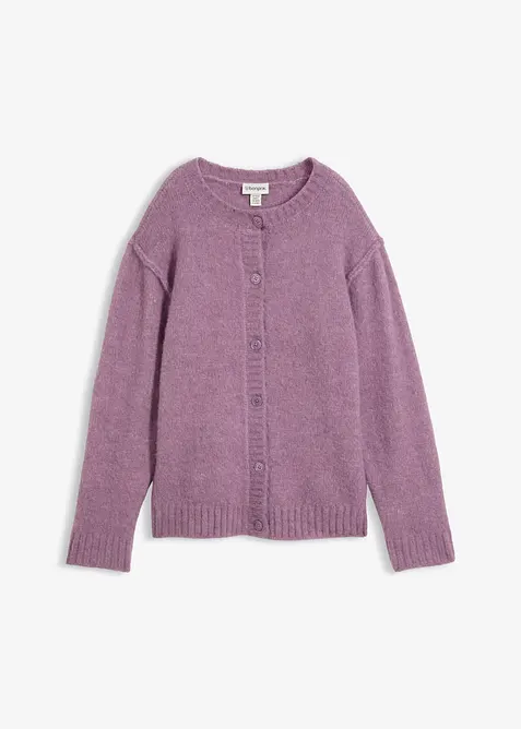 Cardigan con percentuale di lana, bonprix