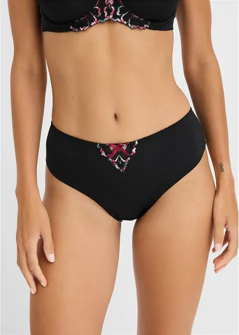 Slip alto con ricami delicati, bonprix