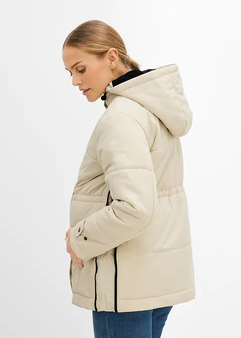 Giacca pr&eacute;maman 6 in 1 con inserto babywearing e giacca in pile staccabile, bonprix