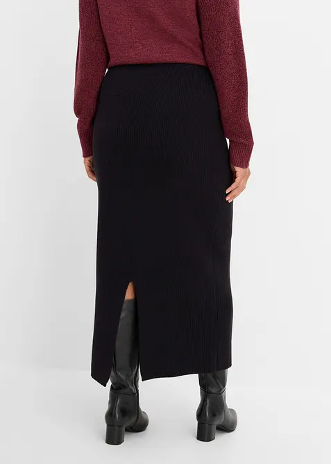 Gonna in maglia di puro cotone, bonprix