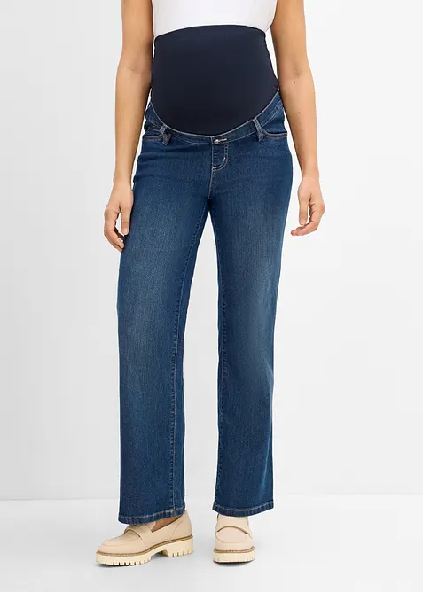 Jeans pr&eacute;maman con cotone biologico, loose fit, bonprix