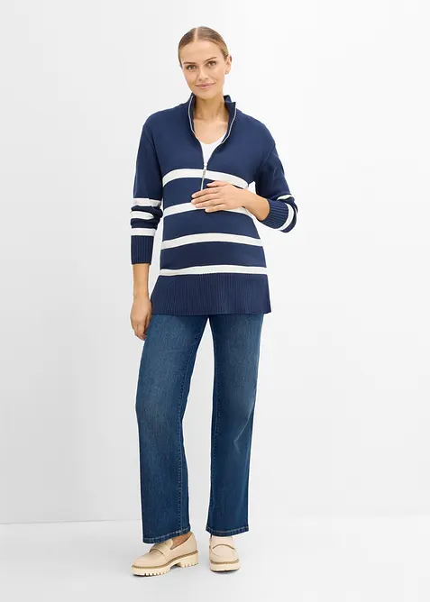 Jeans pr&eacute;maman con cotone biologico, loose fit, bonprix