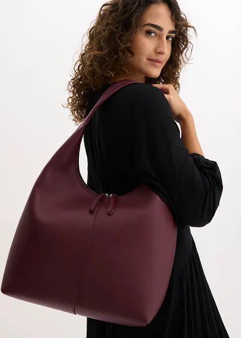 Borsa a mano in similpelle, bonprix