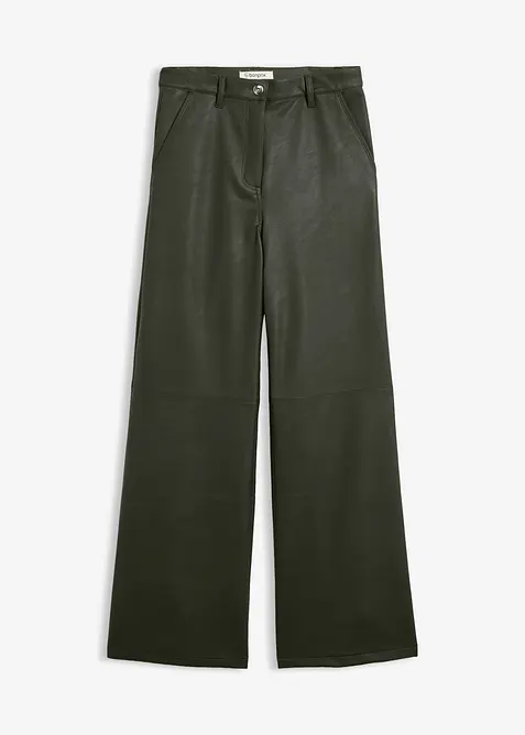 Pantaloni in similpelle, bonprix