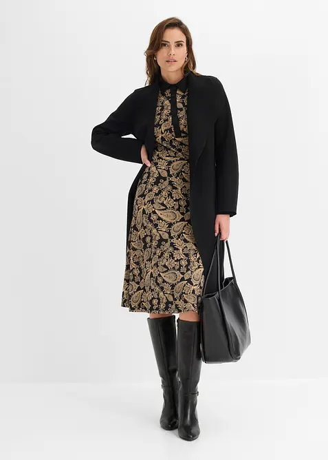 Abito di jersey con fantasia paisley, bonprix