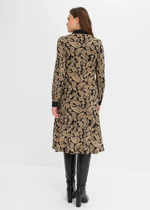 Abito di jersey con fantasia paisley, bonprix