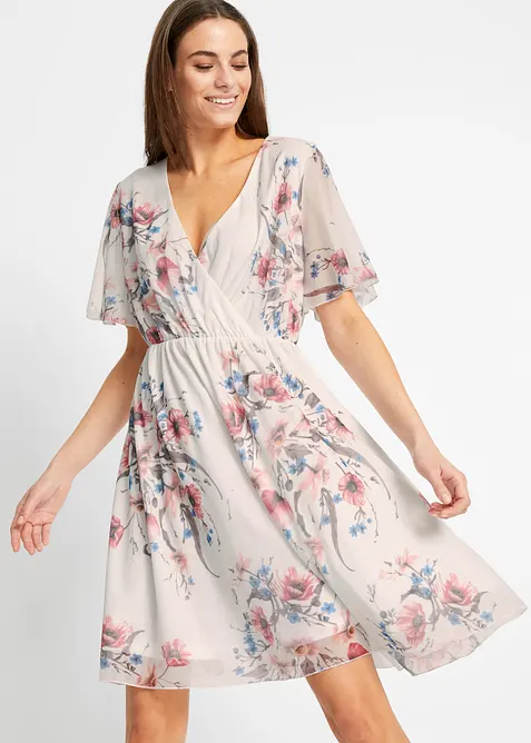Miniabito in mesh, bonprix