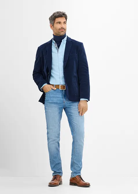 Giacca elegante in velluto a coste elasticizzato, regular fit, bonprix