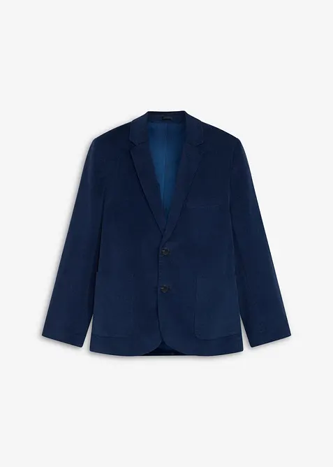Giacca elegante in velluto a coste elasticizzato, regular fit, bonprix
