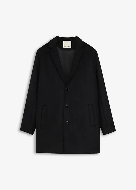Cappotto corto in misto lana, bonprix