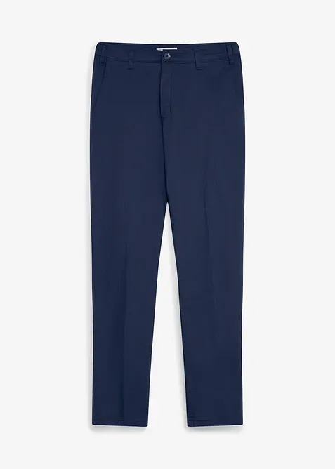 Pantaloni chino con vita regolabile e fodera termica, straight, bonprix