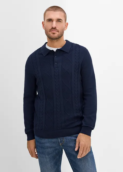 Polo in puro cotone, bonprix