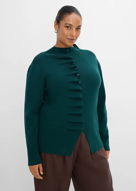 Cardigan in morbido filato fine misto viscosa, bonprix