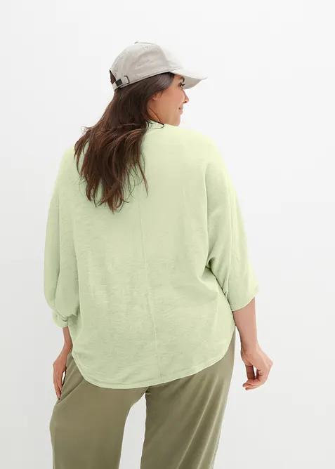 Cardigan in filato fine di puro cotone, bonprix
