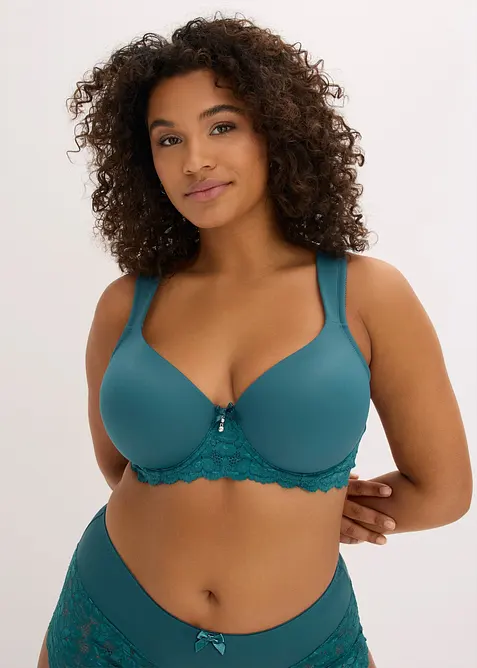 Reggiseno con coppe preformate e spalline imbottite, bonprix