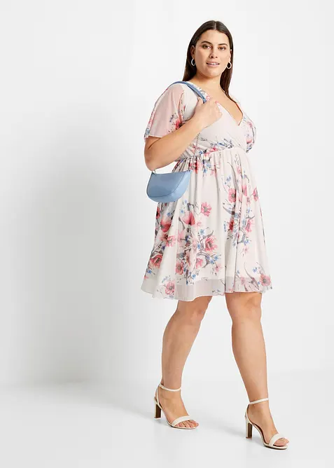 Miniabito in mesh, bonprix