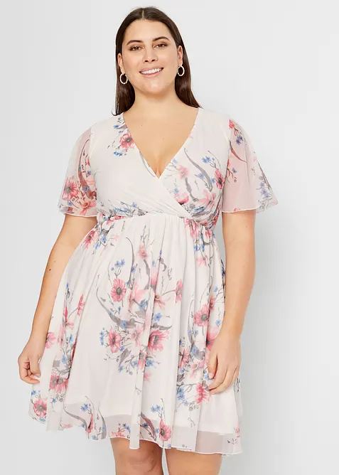 Miniabito in mesh, bonprix