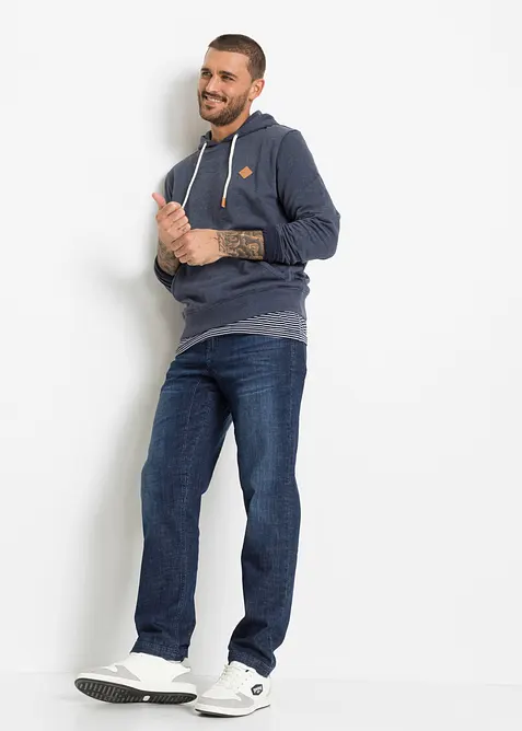Jeans con cavallo rinforzato classic fit, tapered, bonprix