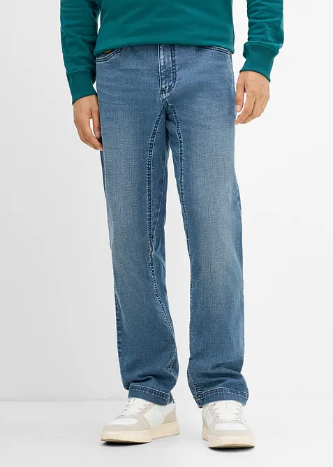 Jeans con cavallo rinforzato classic fit, tapered, bonprix