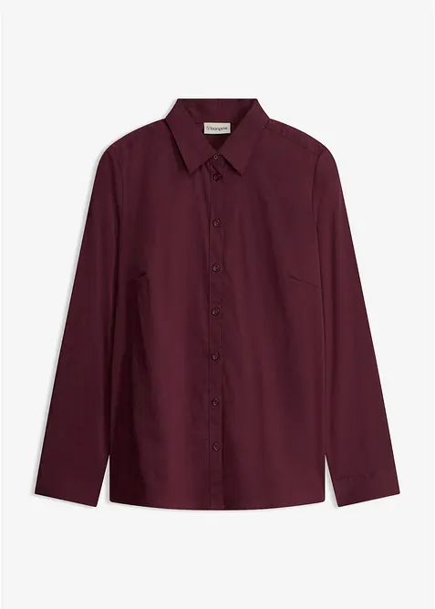 Camicia in popeline robusto, bonprix