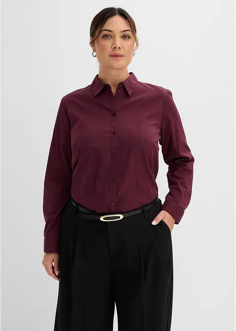 Camicia in popeline robusto, bonprix
