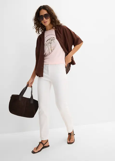 Jeans elasticizzati in misto cotone, bonprix