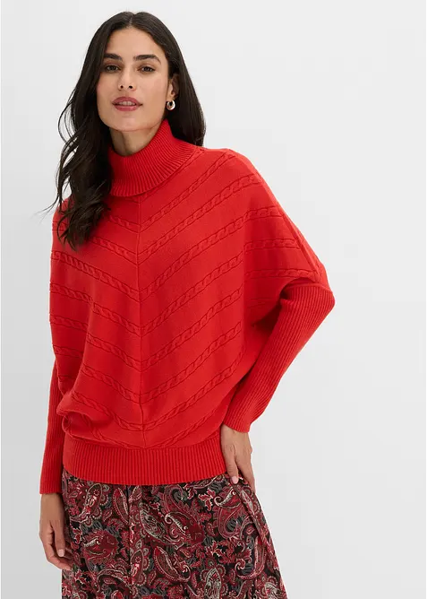 Maglione a collo alto, bonprix