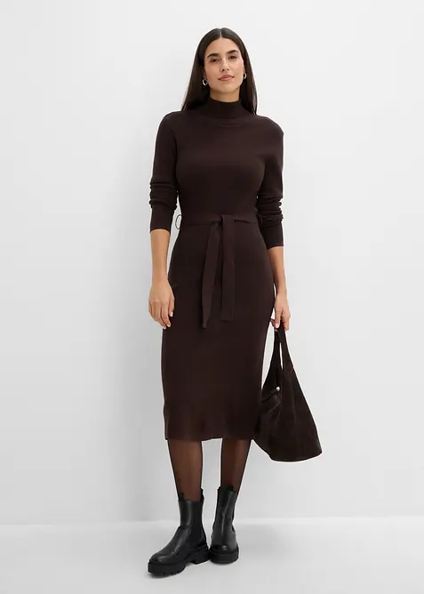 Abito in maglia di viscosa fluente, bonprix
