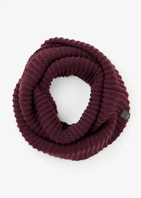 Sciarpa ad anello in maglia, bonprix