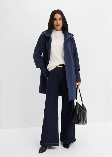 Cappotto corto in simil lana, bonprix