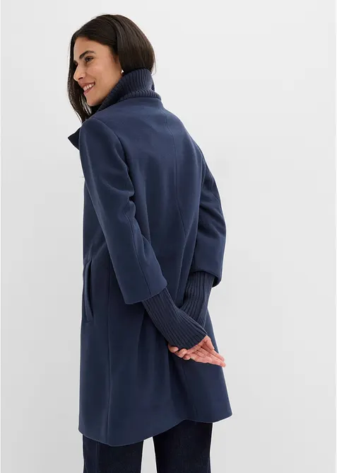 Cappotto corto in simil lana, bonprix